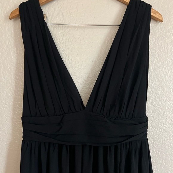 NWOT Heavenly Hues Black Maxi Dress Prom Gown - Picture 4 of 7